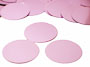 Round Confetti, Pink 3/4" by the packet or pound